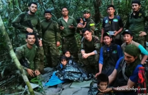 General y rescate de niños en Colombia