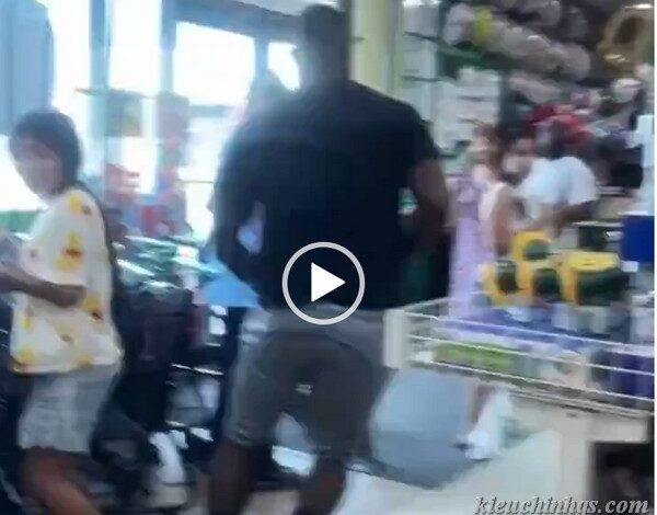 Man - Ejaculates - On Woman's - Leg - In - Dollar - Tree - Shocking - Incident - Caught - on - Video