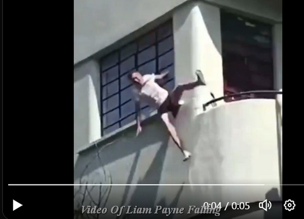 Video Of Liam Payne Falling In Argentina - Liam Payne Cause Of Death